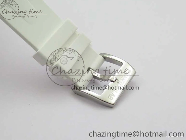 0128 Submariner Phantomlab Transparent KZF Best Edition Blue Fruit Dial on White Rubber Strap VR Classic 2563